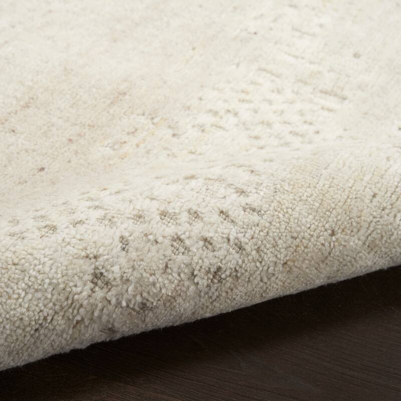 Nourison Harmony Indoor only Cream / Ivory Abstract Area Rug