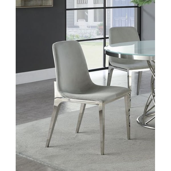 dining chairs set of 4 grey