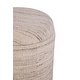 preview thumbnail 6 of 16, Handwoven Storage Ottoman with Matte Black Metal Base - Solid Wood Frame