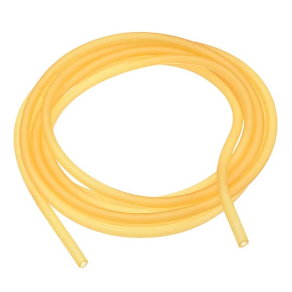 Natural Latex Rubber Tubing 3mm ID 6mm OD 10ft Highly Elastic Yellow