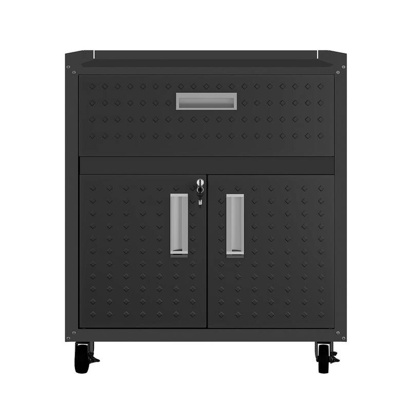 3-Piece Fortress Mobile Space-Saving Garage Cabinet and Worktable 5.0