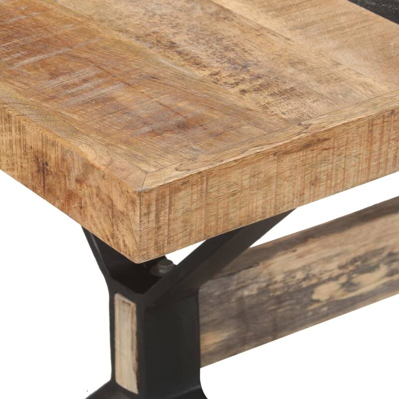 vidaXL Dining Table Wooden Dinner Bistro Table for Dining Room Kitchen Office