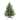 Vickerman Cheyenne Pine 2 Foot Artificial Pre Dura Lit Christmas Tree, Green
