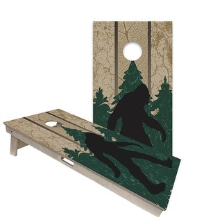 Wilderness Sasquatch Regulation 2x4 Cornhole Board Set
