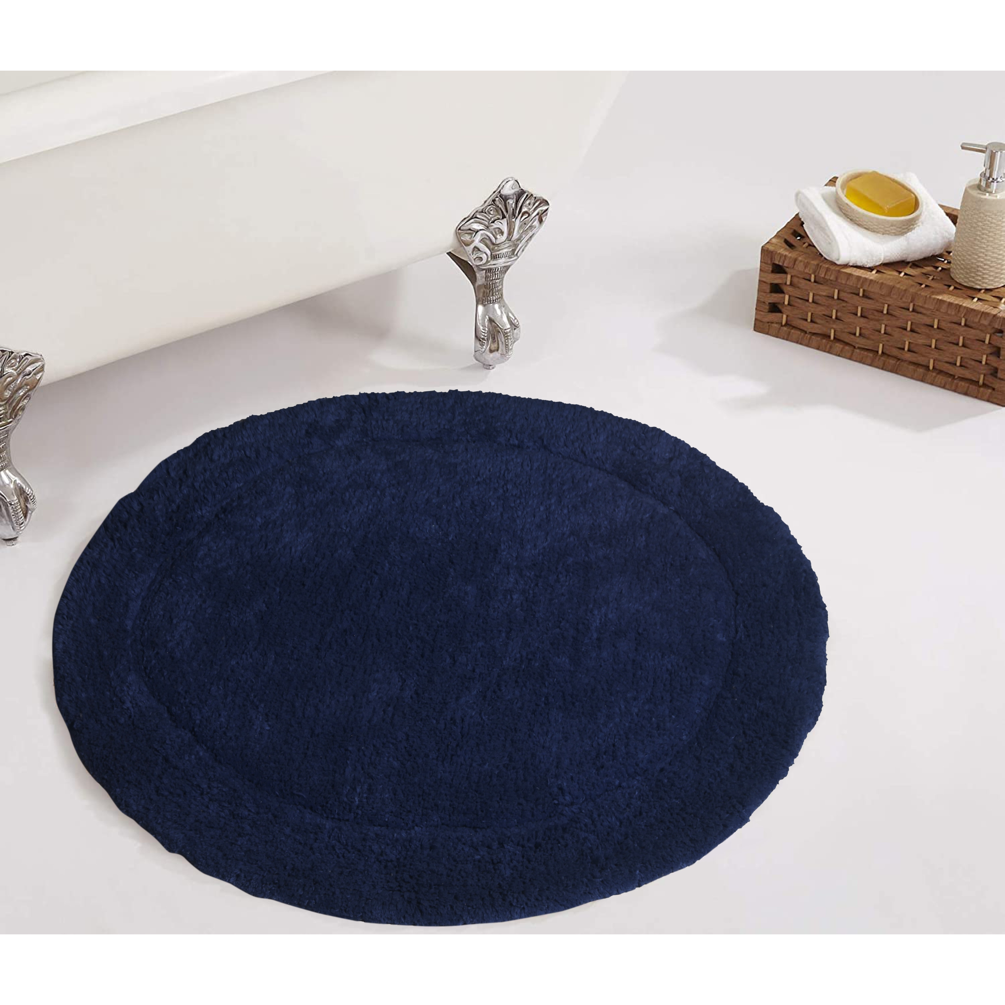 Small round bath mat deals