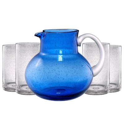 Artland Iris Pitcher with Highball Glasses