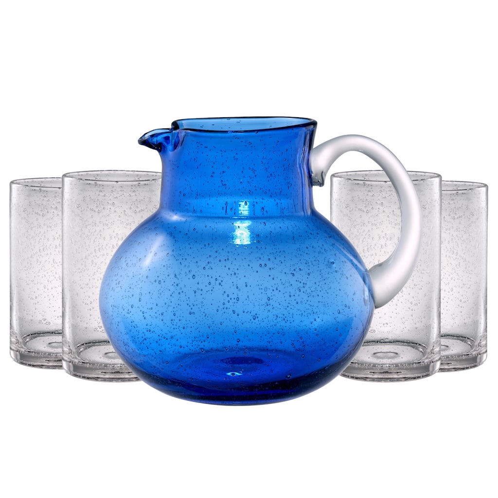 Artland Iris Pitcher with Highball Glasses