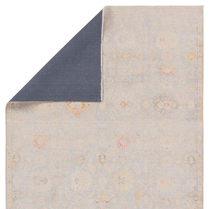 Adica Floral Light Blue/Cream Rug
