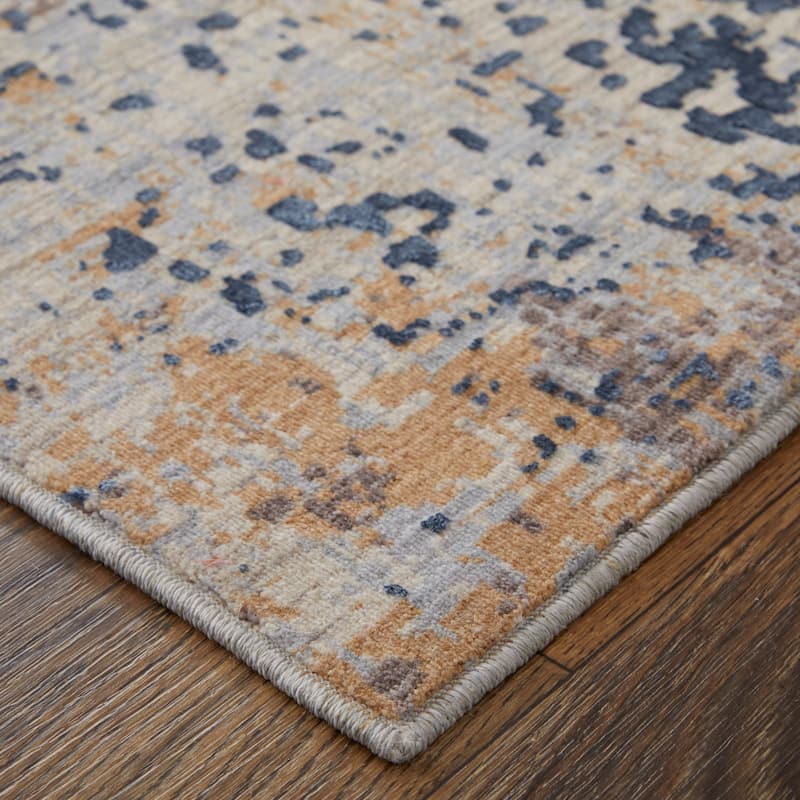 Grand Bazaar Breigh Machine Made Watercolor Modern Area Rug