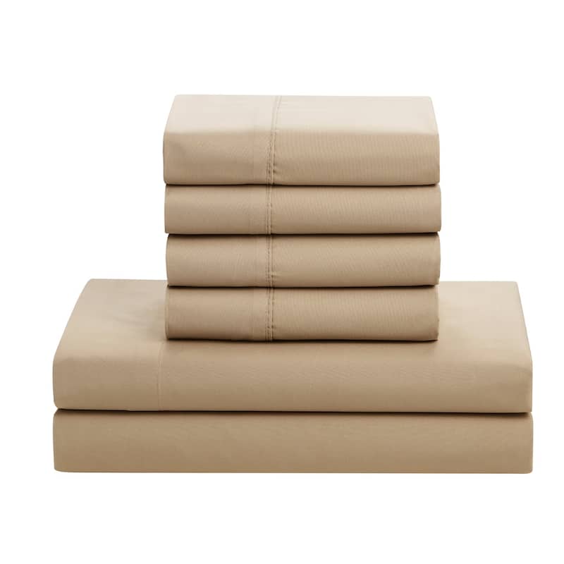 Sweet Home Collection Luxury Solid Bed-In-a-Bag with Sheet Set