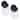 Modern Crystal Wall Sconce Bathroom Vanity Hallway Light Fixtures Black
