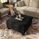 preview thumbnail 29 of 34, Furniture of America Xenia Modern Chenille Ottoman with Storage