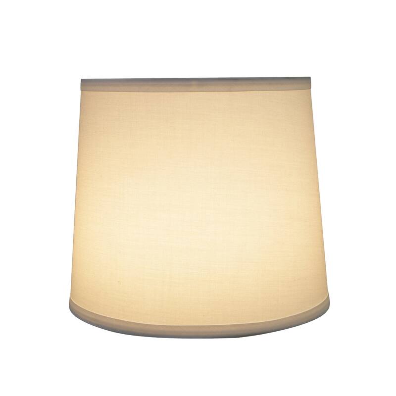 Aspen Creative Hardback Empire Shaped Spider Construction Lamp Shade in Off White (9" x 10 1/2" x 9")