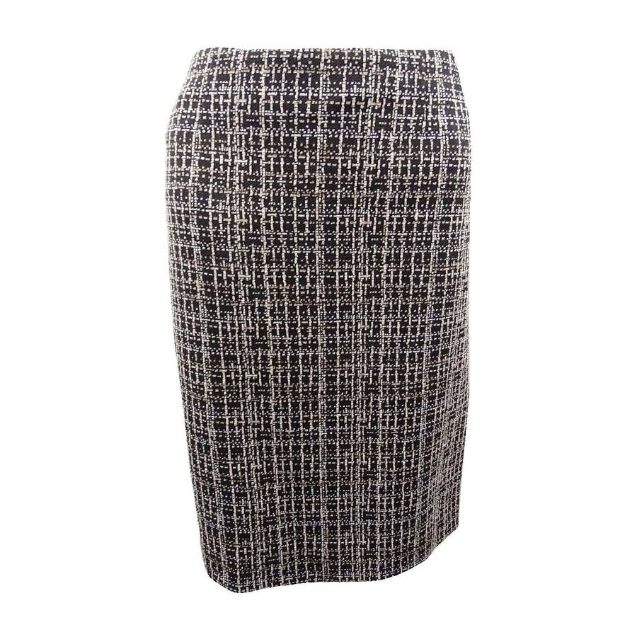 Kasper Women's Petite Tweed Skirt