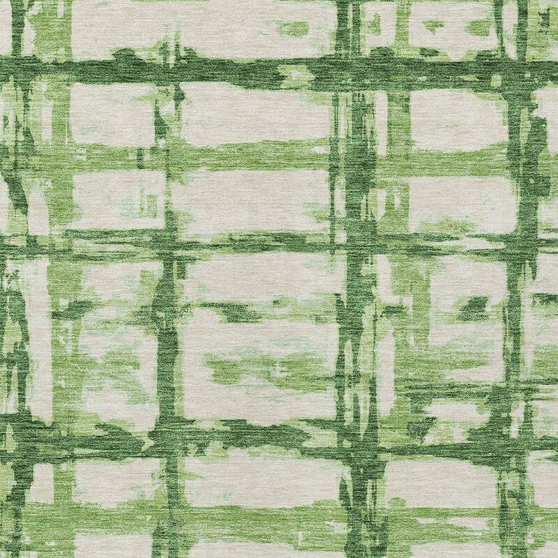 HomeRoots Striped Transitional Rectangle Outdoor Rug