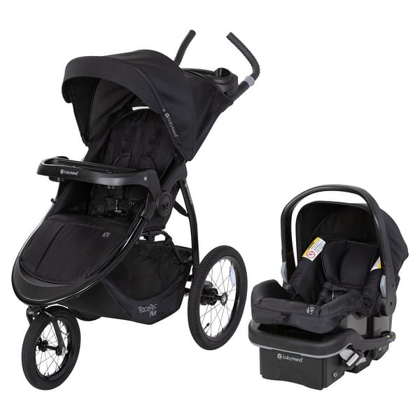 slide 2 of 25, Baby Trend Expedition Race Tec Plus Jogger Travel System Ultra Black