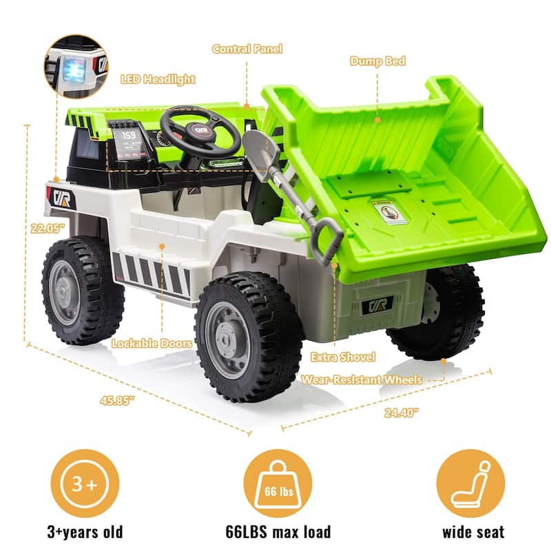 Ride on Dump Truck for Kids