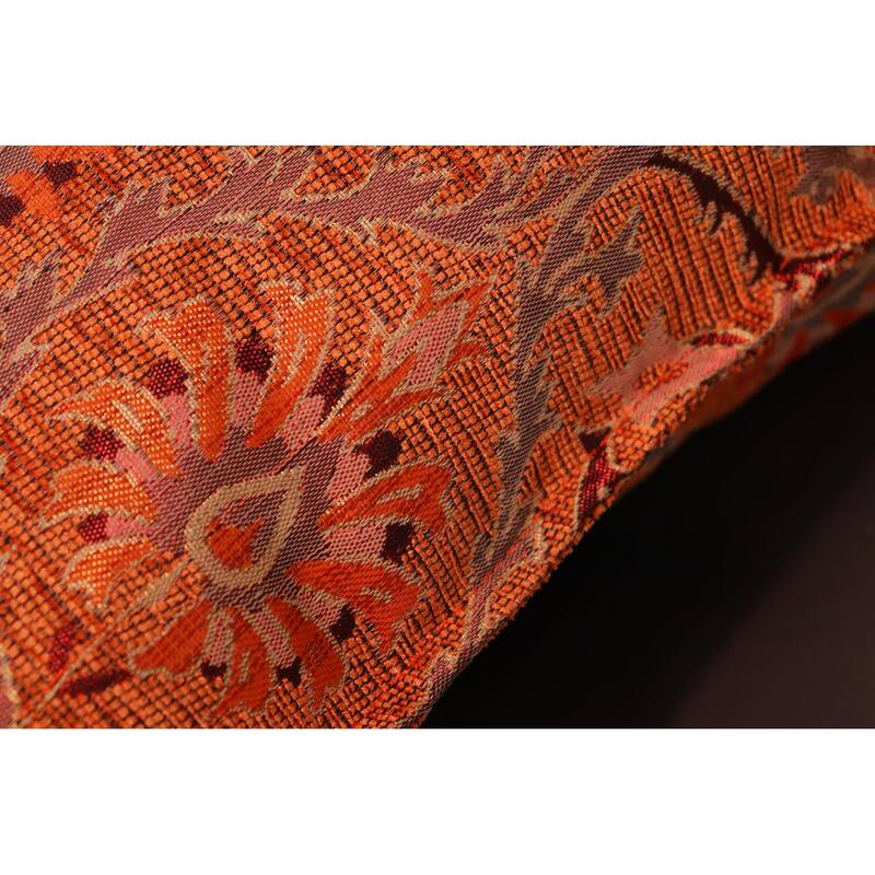 Suzani Tulip Chenille Turkish Decorative Pillow