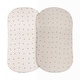 preview thumbnail 13 of 15, Baby Fitted Bassinet Sheet 2 Pack Vintage Leaf