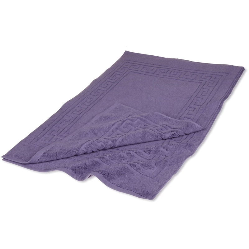 Superior Plush & Absorbent 900 GSM Cotton Bath Mat - (Set of 2) - Royal Purple