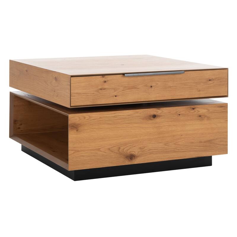 SAFAVIEH Home Geraldo Rotating Coffee Table - 32"W x 32"D x 19"H