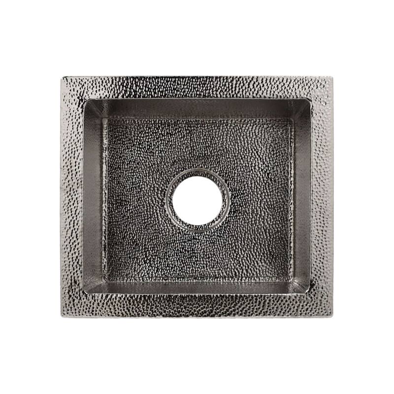 Manhattan Hand Hammered Copper Drop-in Bar Sink