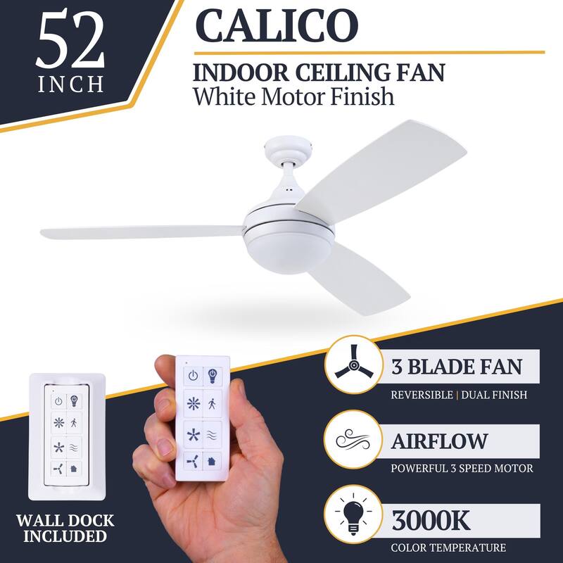 Porch & Den Nebeker 52-inch LED Ceiling Fan with Remote Control