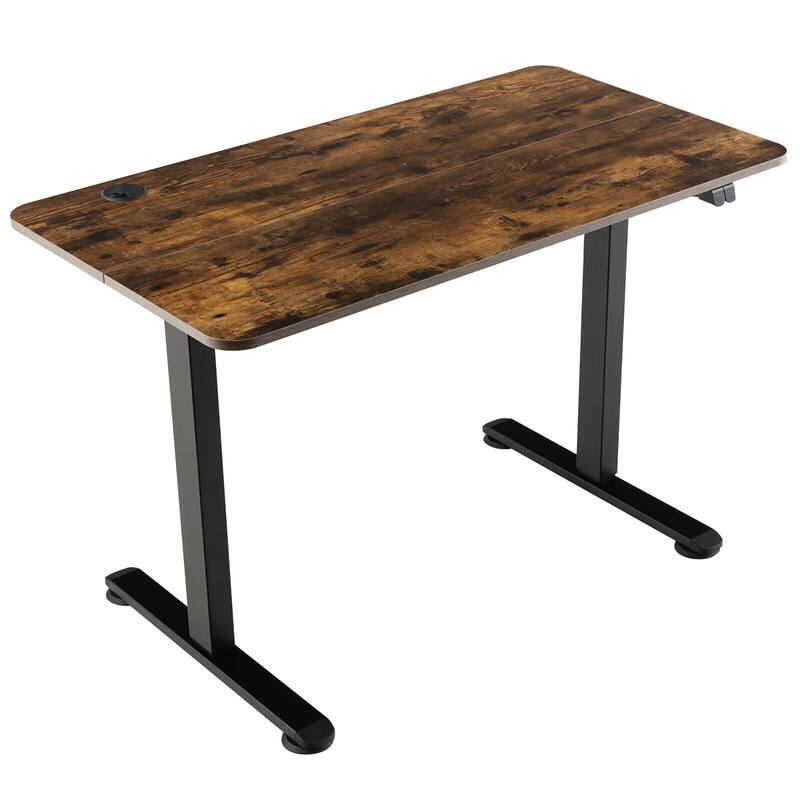 Gymax Electric Standing Desk Adjustable Stand up Computer Desk