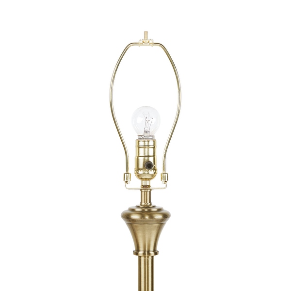Madison Park Signature Aelorian Antique Brass Floor Lamp 59 Madison Park Signature Aelorian Antique Brass Floor Lamp 59