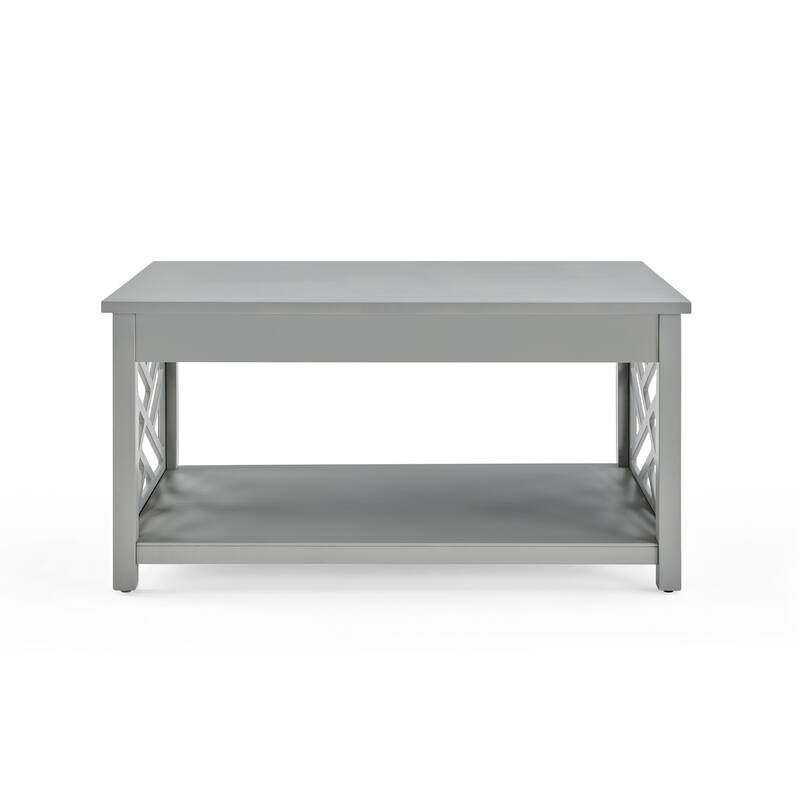 Porch & Den Altadena 2-piece Coffee and Tray-shelf End Table Set