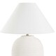 preview thumbnail 5 of 4, Uttermost Rocio Ceramic White Table Lamp - 19"W x 19"D x 25"H