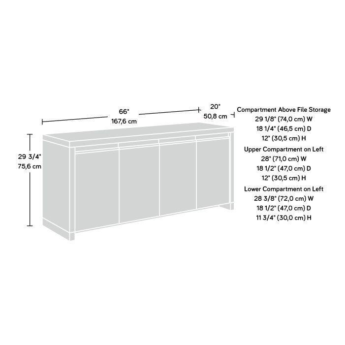 Manhattan Gate Large Credenza Mo