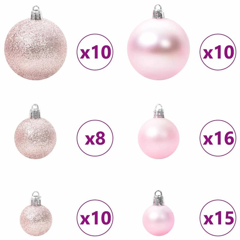 vidaXL Artificial Christmas Tree Green 47.2" PVC