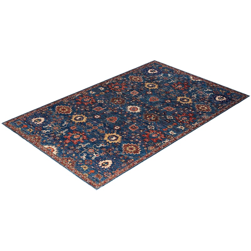 Serapi, One-of-a-Kind Hand-Knotted Area Rug - 5' 11" x 9' 3"