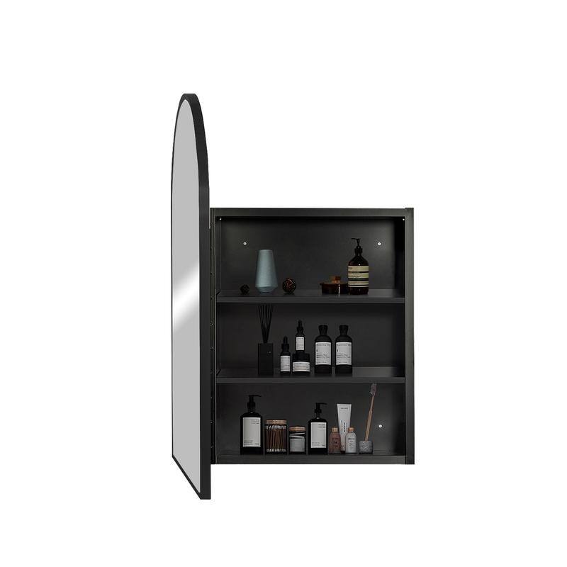 Bathroom Vanity with Top Sink Freestanding Vanity Set with Mirror Cabinet