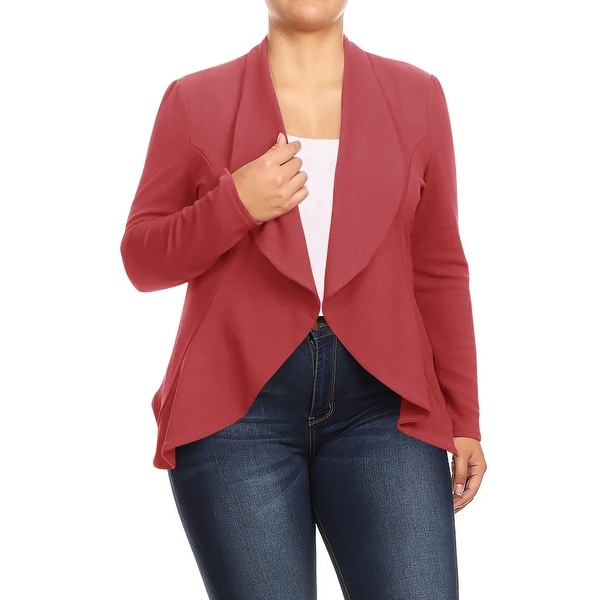 women's casual blazers plus size