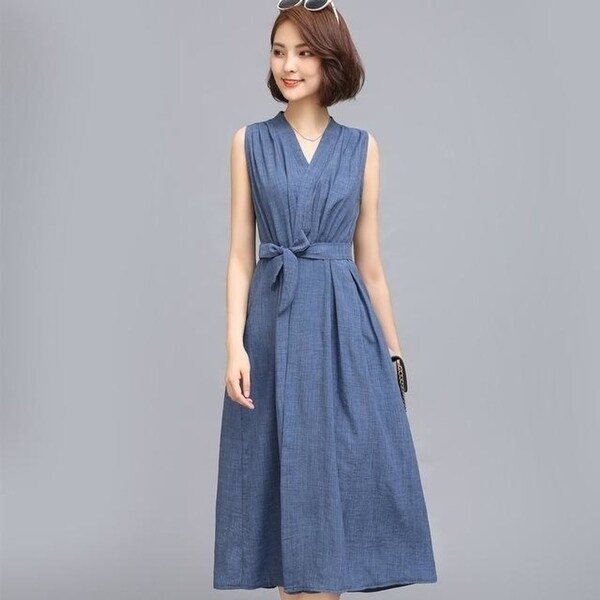 long cotton summer dress