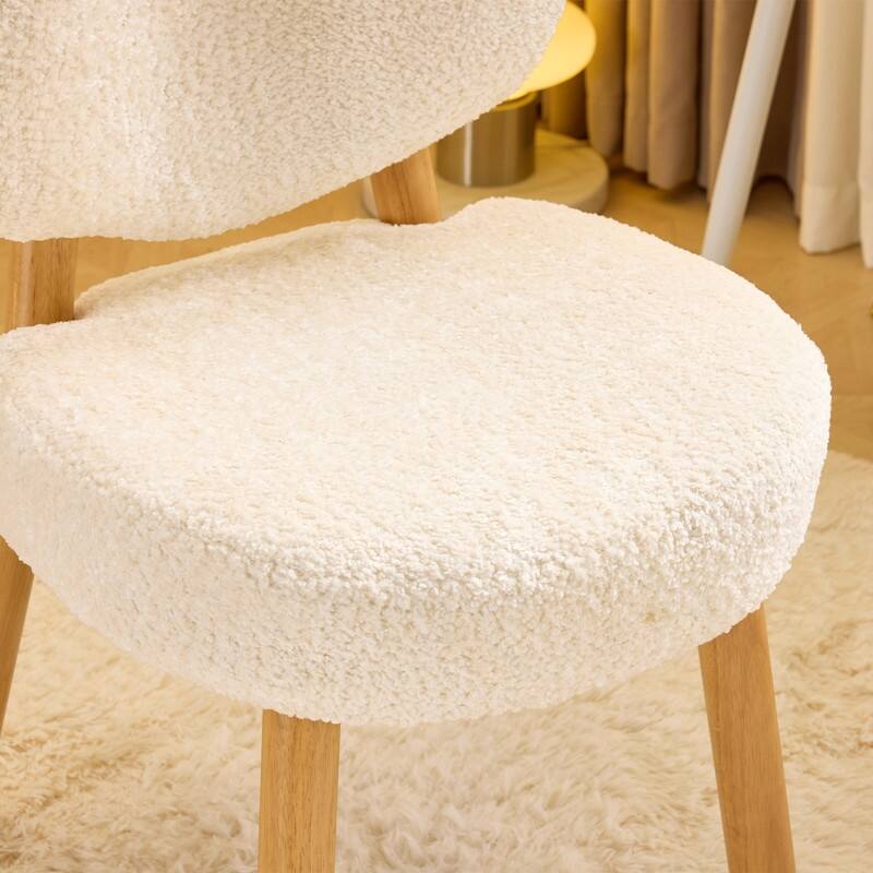 Cloud Puff Soft Accent Chair – Cozy Vanity & Lounge Chair