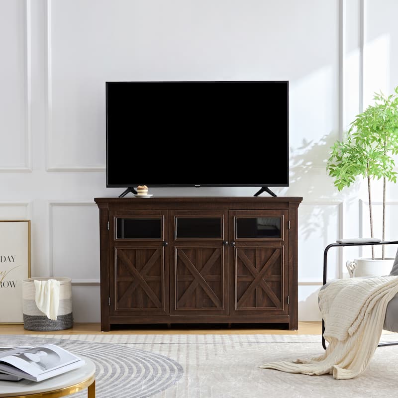 Buffet Cabinet Sideboard TV Stand Console Table with Removable Shelves