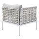 preview thumbnail 15 of 19, Harmony 10-Piece Sunbrella® Basket Weave Outdoor Patio Aluminum Sectional Sofa Set