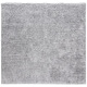 preview thumbnail 110 of 123, SAFAVIEH August Shag Veroana Solid 1.5-inch Thick Rug 4' Square - Silver - Square
