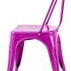 preview thumbnail 75 of 116, Industrial Metal 18 Inch Stackable Dining Chair Set
