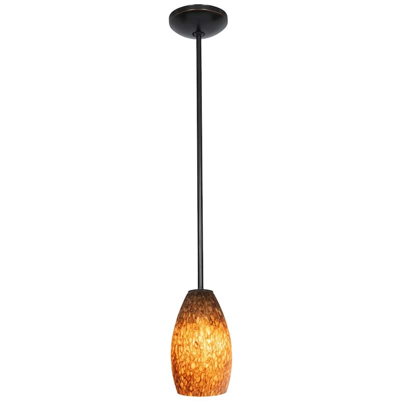 Access Lighting 28012 Champagne 5" Wide Mini Pendant