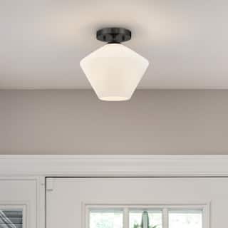 Hunter Celestial Valley 1 Light Flush Mount Ceiling Light - Modern - Hallway, Bathroom, Entry, Laundry - Damp Rated! - 1-Light