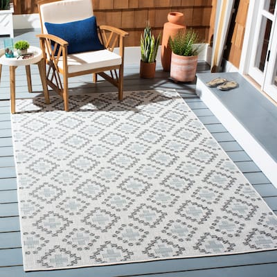 Martha Stewart by SAFAVIEH Washable Zauresh Indoor/ Outdoor Waterproof Rug