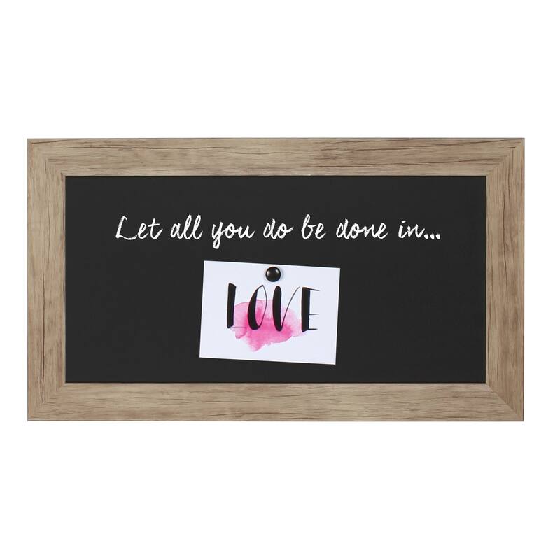 DesignOvation Beatrice Framed Magnetic Chalkboard