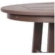 preview thumbnail 16 of 111, Polytrends Laguna Hdpe All Weather Outdoor Patio 35" Round Counter Table