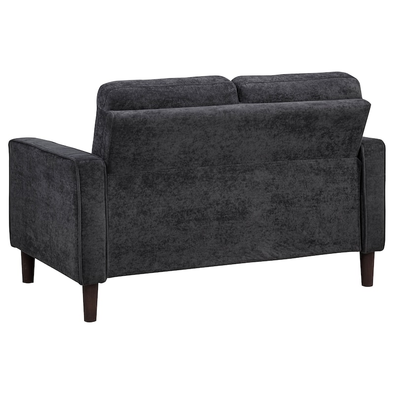 Bowen II Fabric Upholstered Track Arm Loveseat