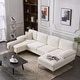 preview thumbnail 18 of 20, U-Shaped 4-Seat Indoor Sectional Sofa