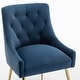 preview thumbnail 92 of 106, SEYNAR Modern Dining Chairs Set of 6, Velvet Accent Chair Tufted Back Armless Chair with Back Pull
